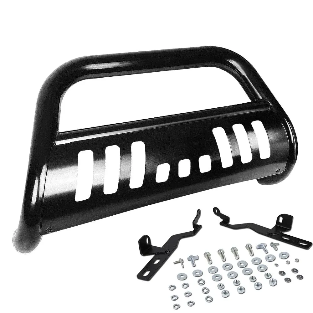 Black Bull Push Bar Bumper Grille Guard Skid Plate For Toyota 08-13 Highlander 1
