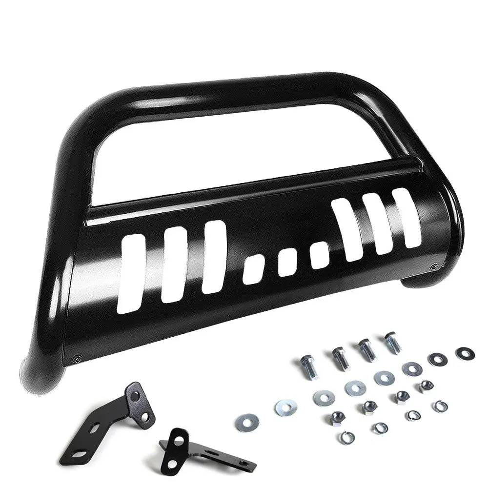 Black Bull Push Bar Bumper Grille Guard Skid Plate Kit For Toyota 06-16 Rav4 1