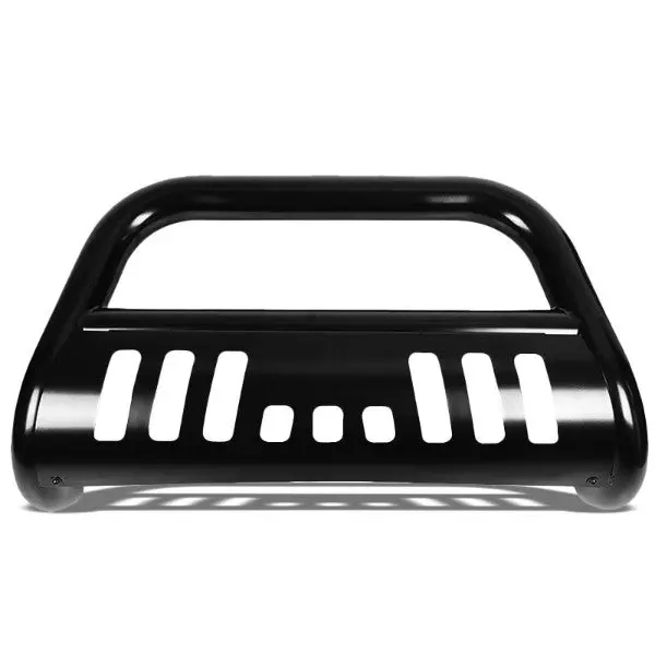 Black Bull Bar Bumper Grille Guard Skid Plate For 16-17 Toyota Tacoma Truck 1