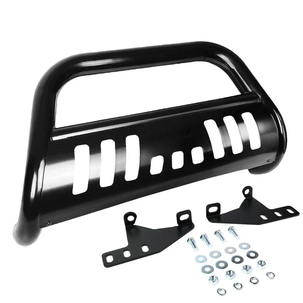 Black Bull Bar Bumper Grille Guard Skid Plate For 16-17 Pilot/2017 Ridgeline 1