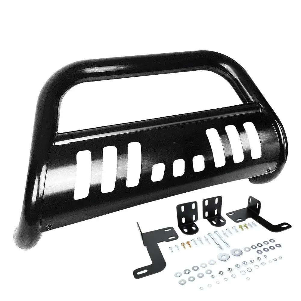 Black Bull Bar Bumper Grille Guard Skid Plate For Ford 98-11 Ranger Pickup 1