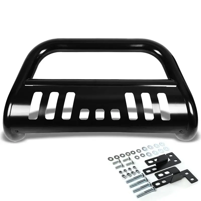 Black Bull Bar Bumper Grille Guard Skid Plate For 15-17 Chevrolet Colorado 1