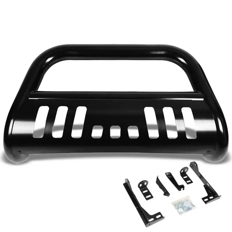 Black Bull Bar Bumper Grille Guard Skid Plate For 2019 Ram 1500 Pickup Quad Cab 1