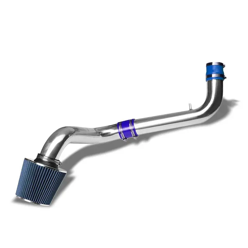 Polish Cold Air Intake+Blue Filter For Acura 94-01 Integra Gs/Rs/Ls 1.8L Dohc 1