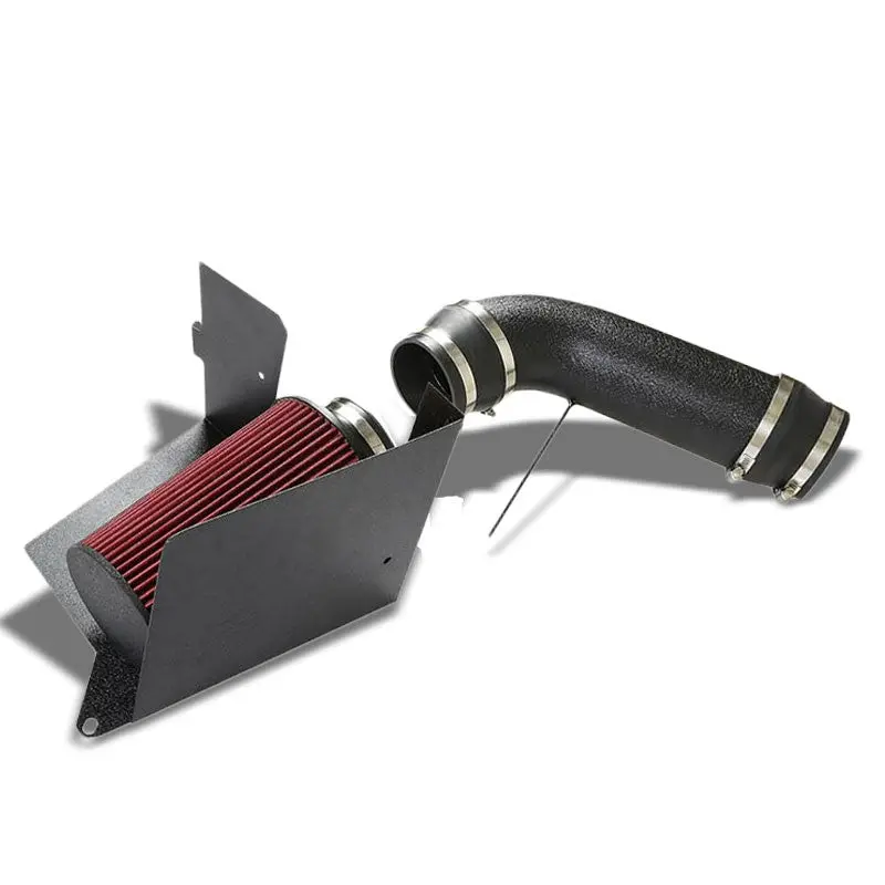 Cold Air Intake Kit Black W/Heat Shield For 96-00 Chevy Gmc C/K-Series 5.0L/5.7L 1