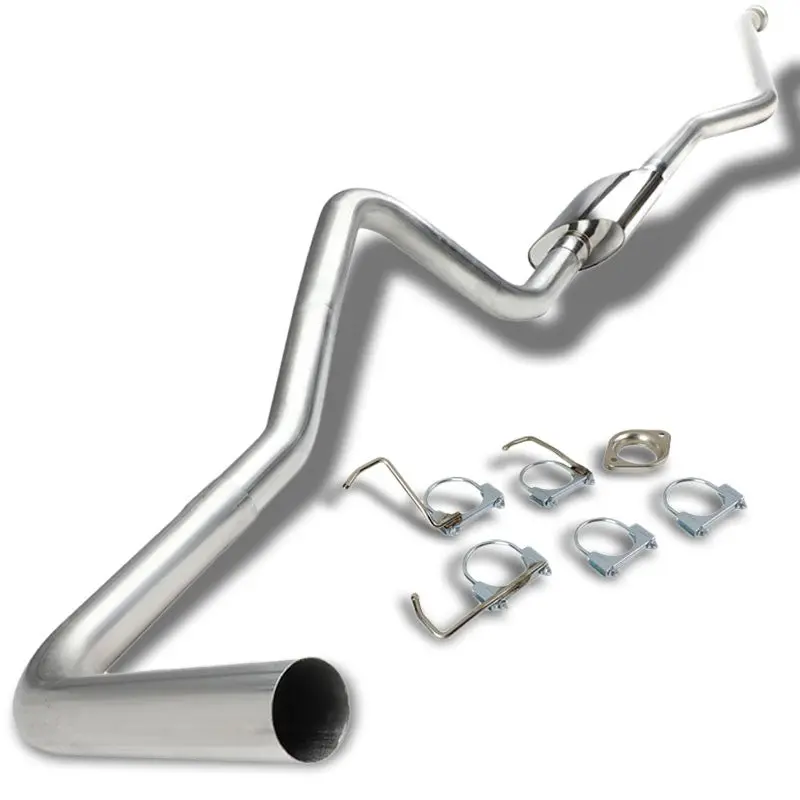 Exhaust Catback System (Stainless Steel) For 99-07 Gmc Sierra 1500/1500 Classic 1