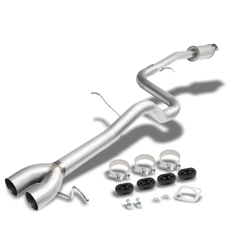 Exhaust Catback System (Stainless Steel) For 14-18 Ford Fiesta St 1.6L Dohc/Sohc 1
