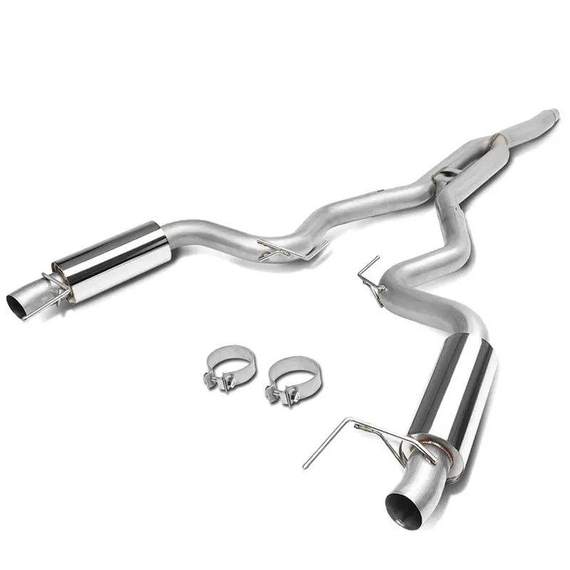 Exhaust Catback System (Stainless Steel) For 15-18 Ford Mustang Ecoboost 2.3L 1