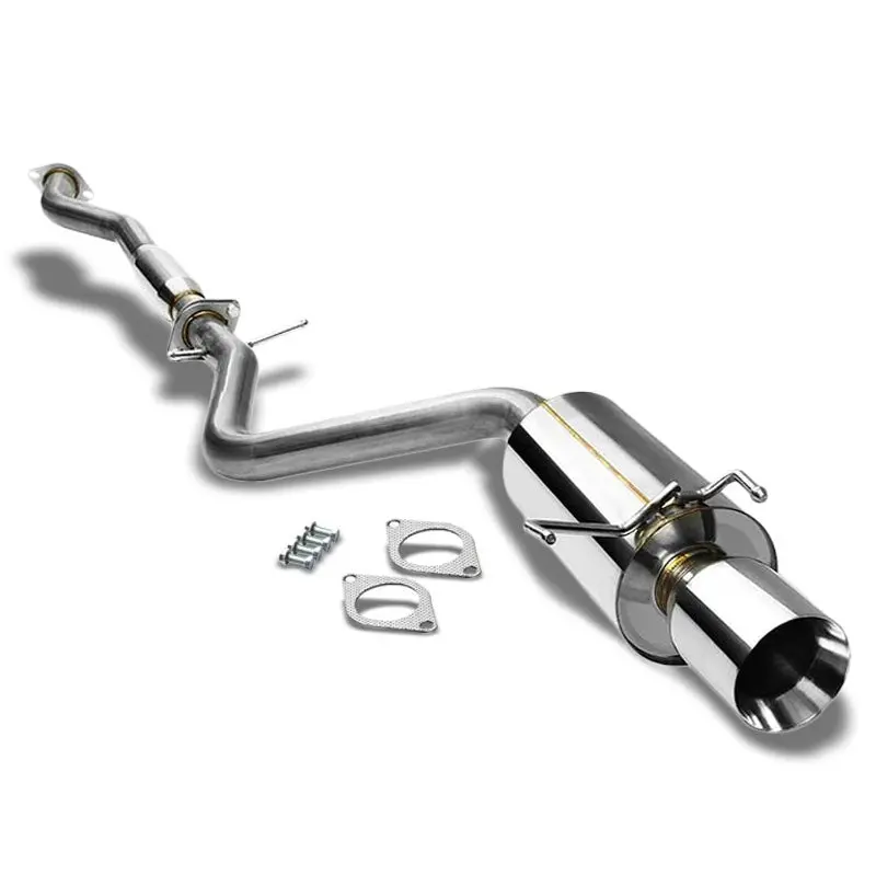 Exhaust Catback System 4.00" Round Rolled Muffler Tip For 01-05 Lexus Is300 (Xe10 1St Gen) 1