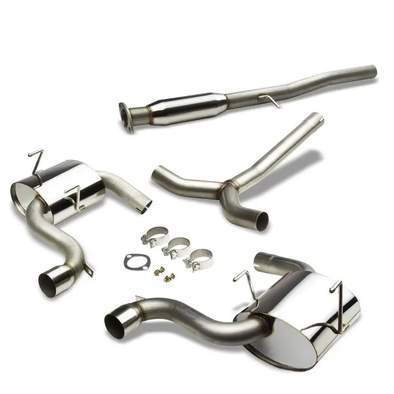 Exhaust Catback System 3.00" Muffler Tip With Silencer For 02-03 Mini Cooper S Hatchback R53 (Mk1 1St Gen) 1