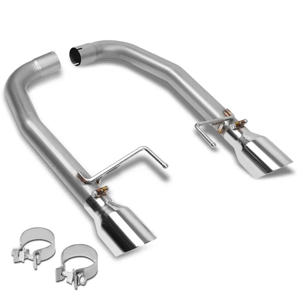 Rear Axle-Back Exhaust System Kit+ 4" Tip For 15-17 Ford Mustang 5.0L 1