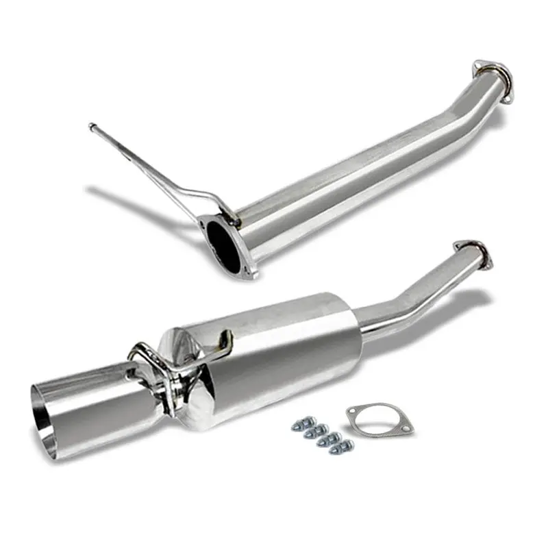 4.5" Muffler Tip Exhaust Catback System For 94-98 Toyota Supra Twin Turbo 3.0L 1