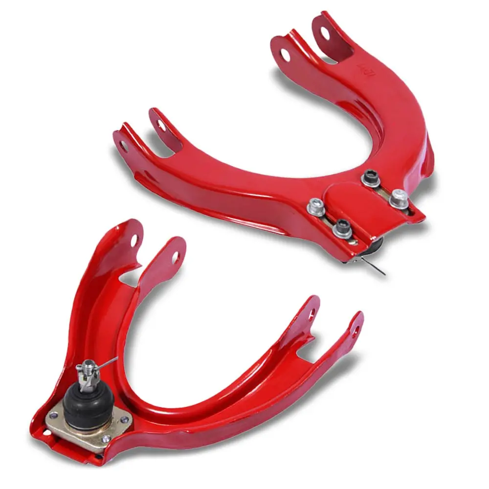 Aluminum Red Front Upper Camber Control Arm For 88-91 Honda Civic/Cr-X 1