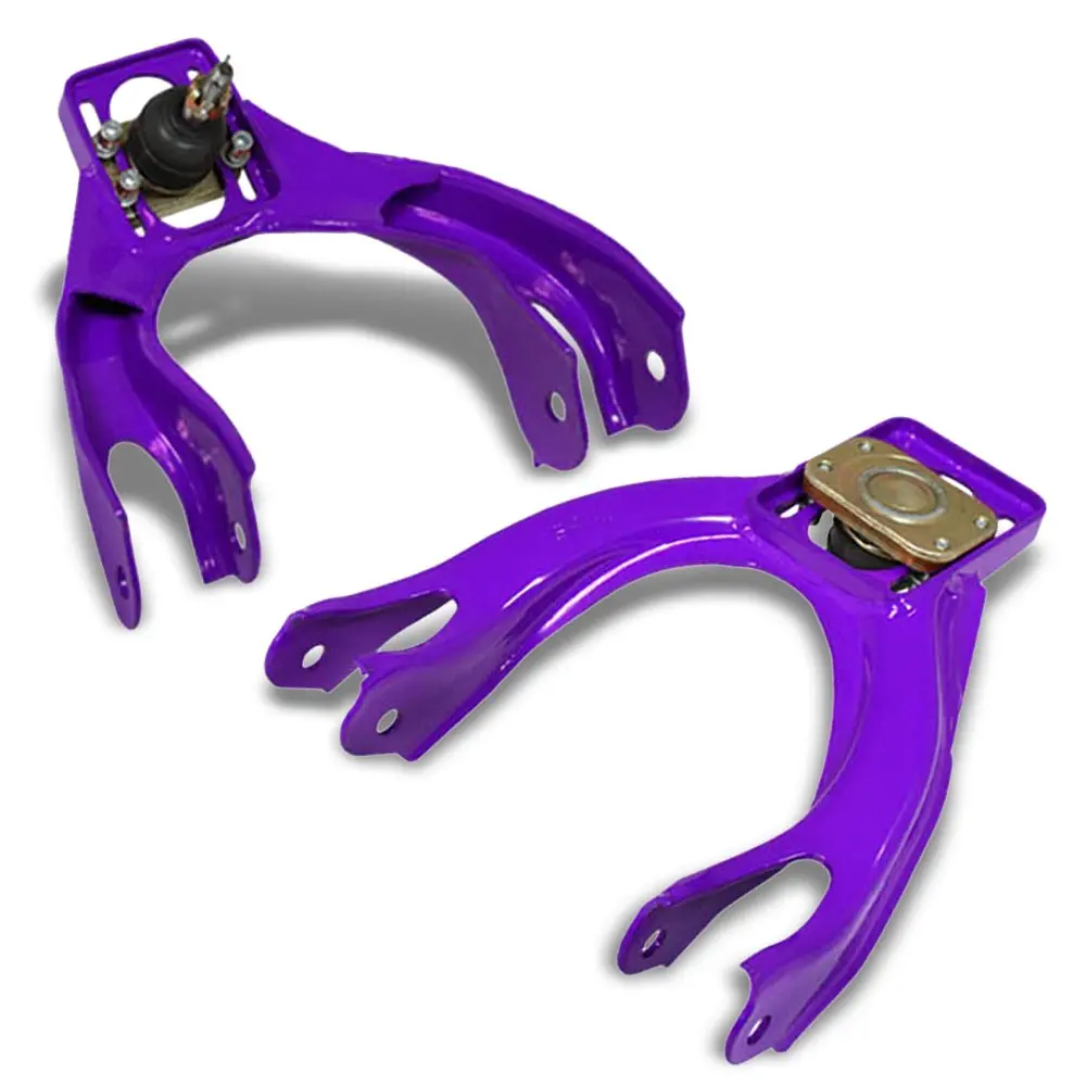 Aluminum Purple Front Upper Camber Control Arm For 94-01 Integra/92-95 Civic 1