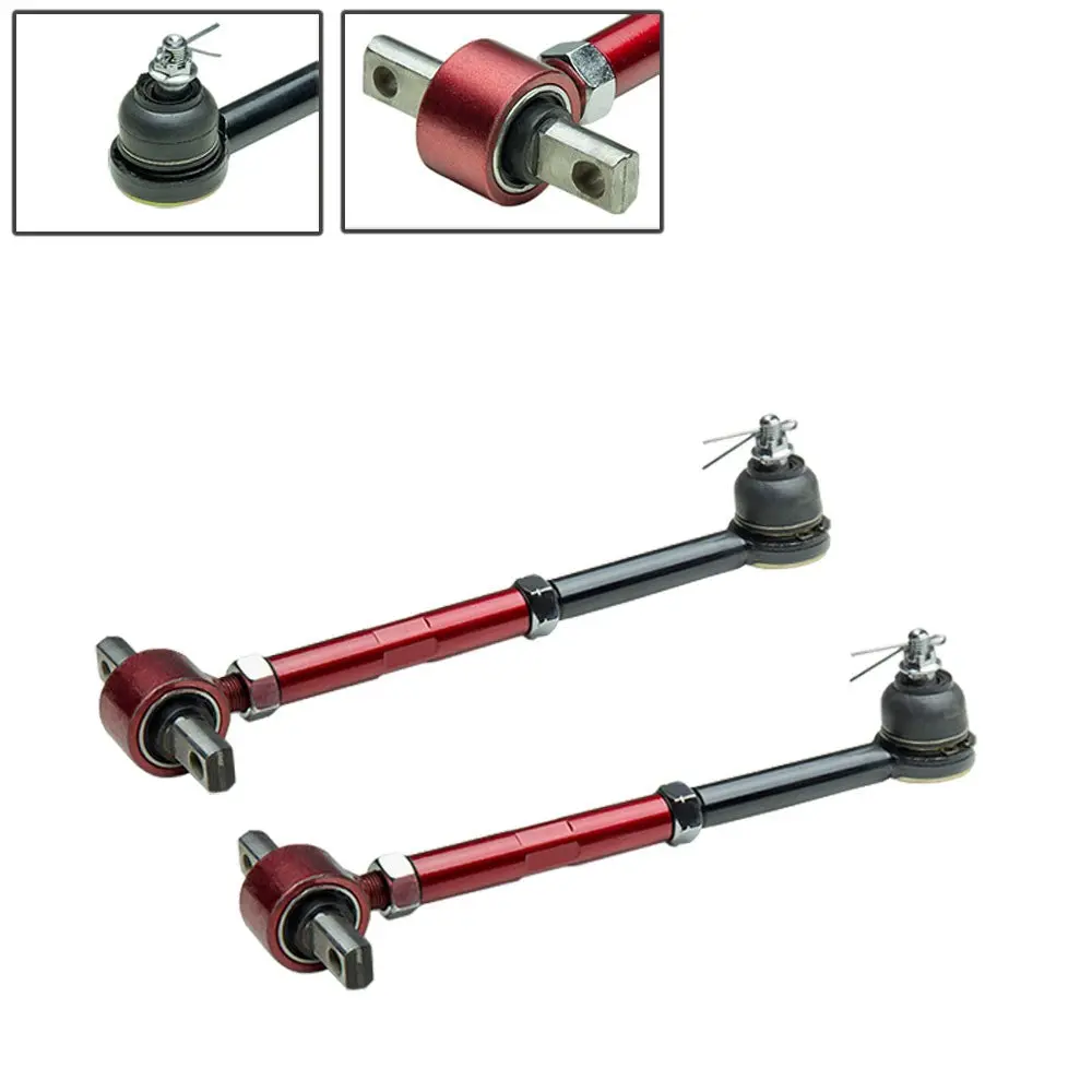 Red Ball Joint Adjustable Rear Camber Suspension Kit For Accord Cb/Cd Cl Tl 1