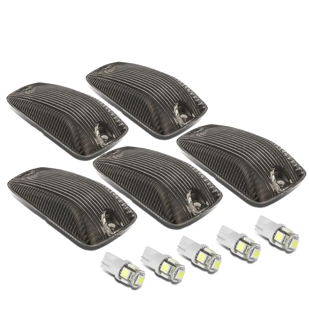 Smoked House&Len/White Led Roof Top Light Cab Lamp For 88-02 Chevy C/K-Series 1