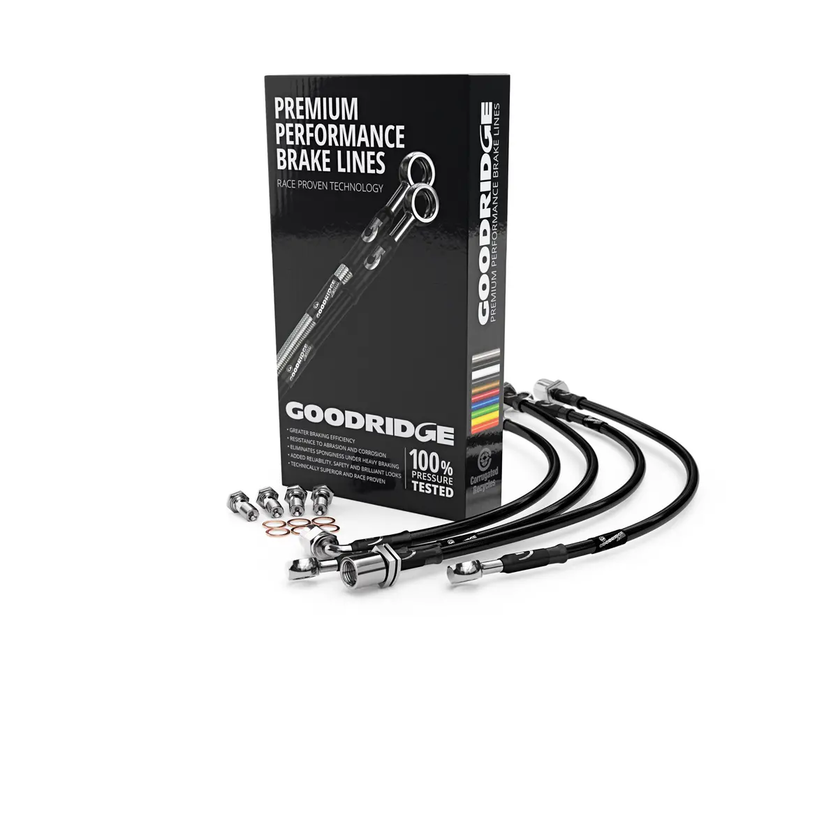Goodridge Brake Line Kit Audi S4 B8 1