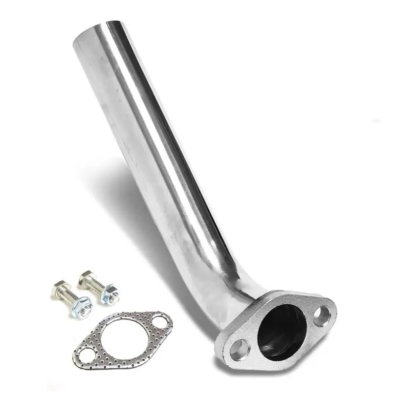 2-Bolt 40Mm Universal Turbo Exhaust Manifold Wastegate Dump Pipe/Tube Piping 1