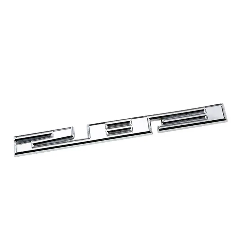 Chrome 283 Cu Sign Logo Number Auto Badge Emblem Polished Decal Plate 3M 1