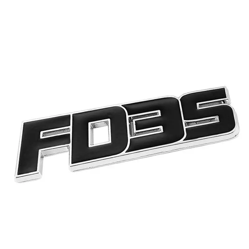 Black Fd3s Trim Logo Sign Sport Coupe Trunk Badge Emblem Metal Decal 3M Sticker 1