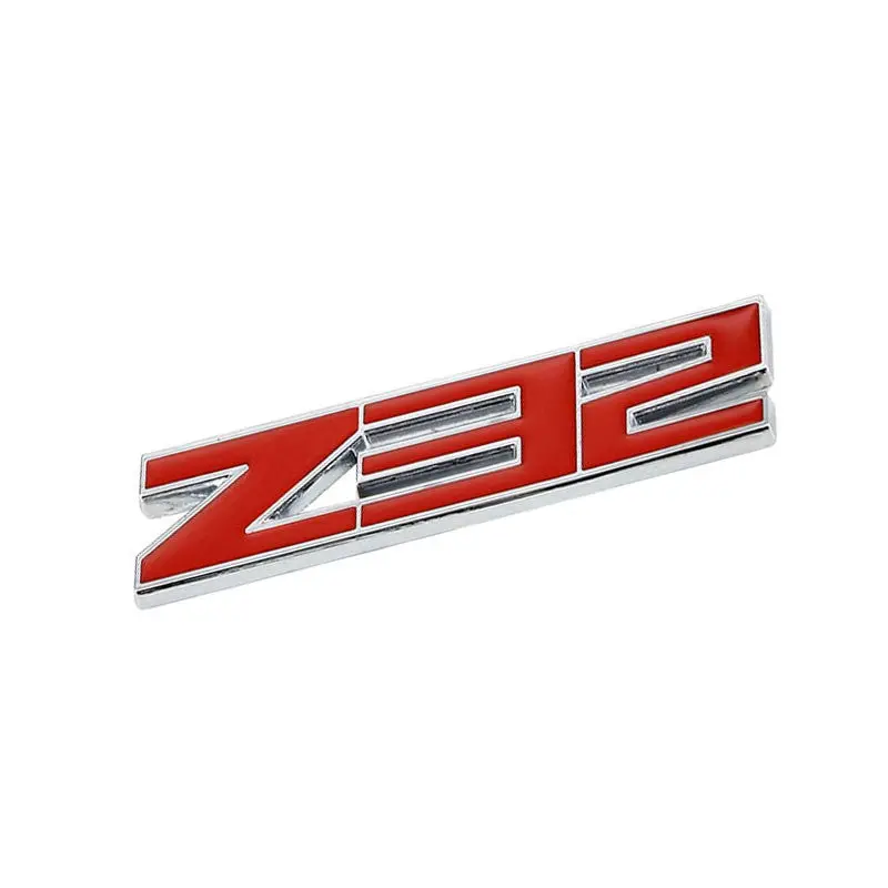 Red/Chrome Z32 Logo Sign 3.0L Engine Sport Car Badge Emblem Metal Decal Plate 1