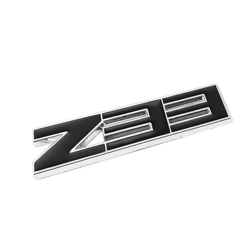 Black/Chrome Z33 Number Logo Sport Engine Badge Emblem Decal Plate 3M Sticker 1