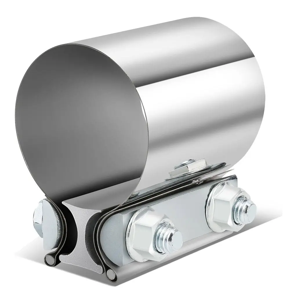 1X Bfc 2.00" Clamp-On Butt Joint Band Style Exhaust Muffler Pipe Clamp 1