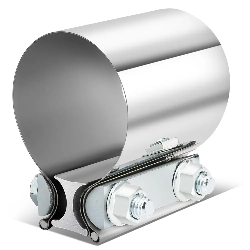 1X Bfc 2.75" Clamp-On Butt Joint Band Style Exhaust Muffler Pipe Clamp 1