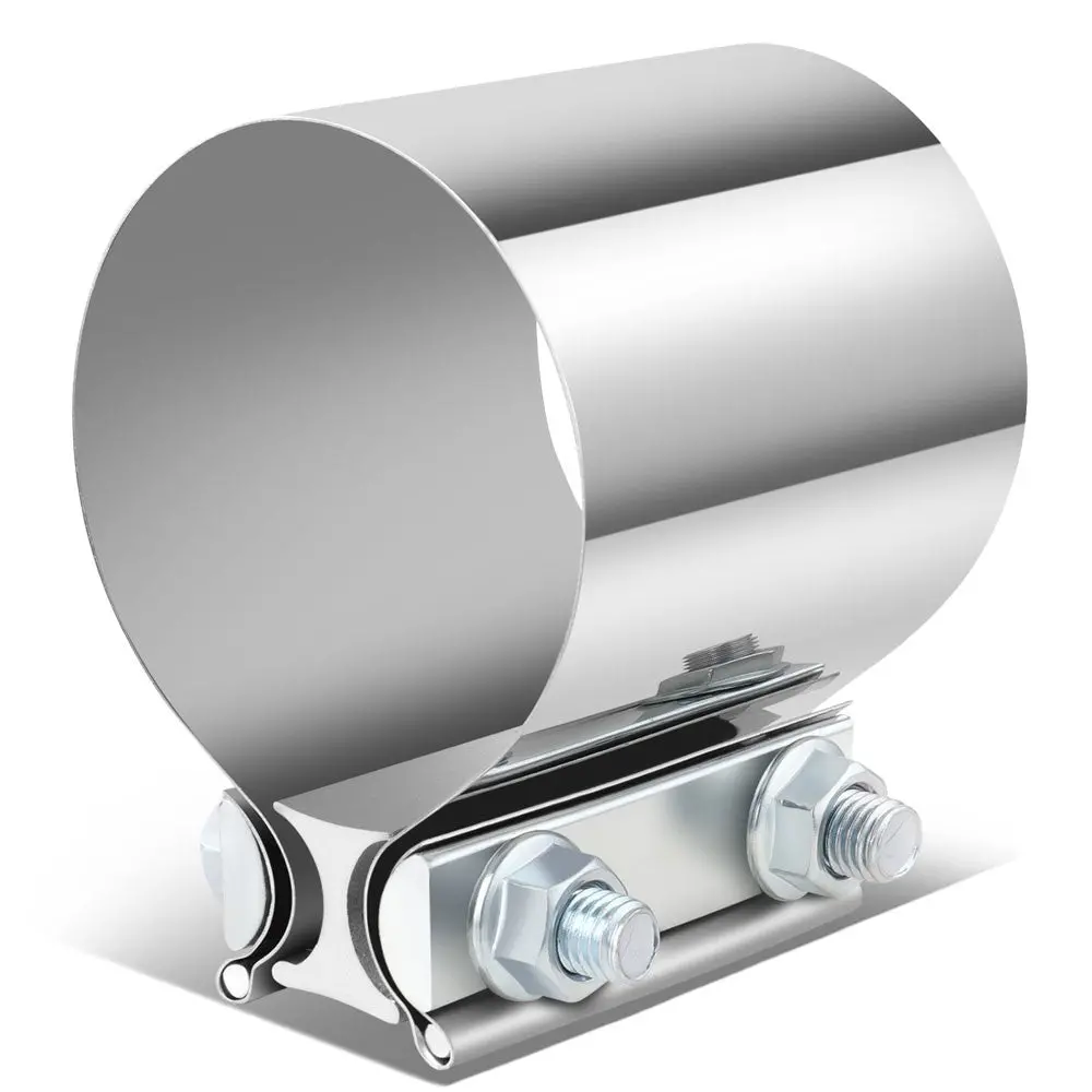 1X Bfc 3.00" Clamp-On Butt Joint Band Style Exhaust Muffler Pipe Clamp 1