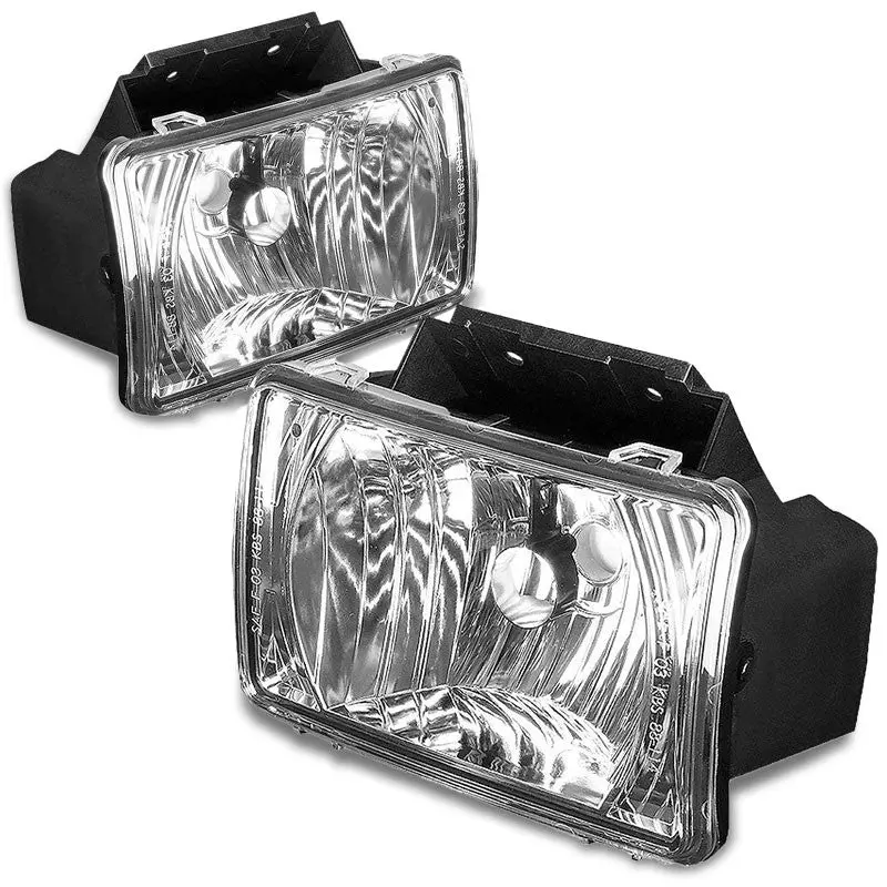 Front Bumper Driving Fog Light Lamp Chrome Housing Clear Lens For 04-12 Colorado 1