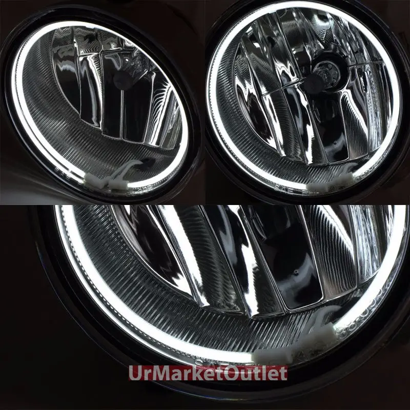 Smoke Lens Oe Bumper Ccfl Halo Ring Fog Light Lamp For 06-10 F150/Mark Lt 1