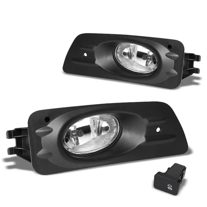 Clear Lens Housing Driving/Bumper Fog Light For Honda 06-07 Accord 4Dr Sedan 1