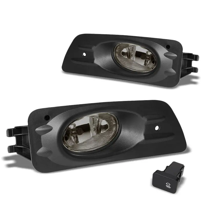 Smoke Lens Housing Driving/Bumper Fog Light For Honda 06-07 Accord 4Dr Sedan 1