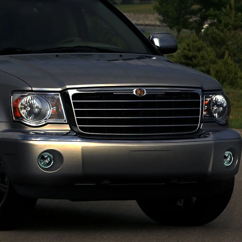 Smoke Lens Chrome Housing Oe Halo Ccfl Front Bumper Fog Light/Lamp+Switch 2