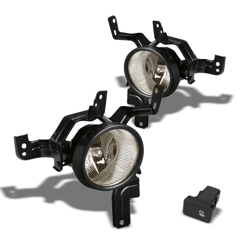 Smoke Lens Housing Driving/Bumper Fog Light For Honda 07-09 Cr-V Re 2.4L Dohc 1