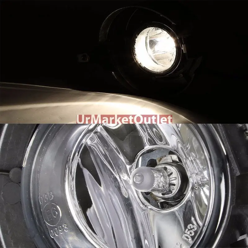 Clear Lens Chrome Housing Bumper Fog Light/Lamp For Nissan 2005 - 2015 Frontier 1