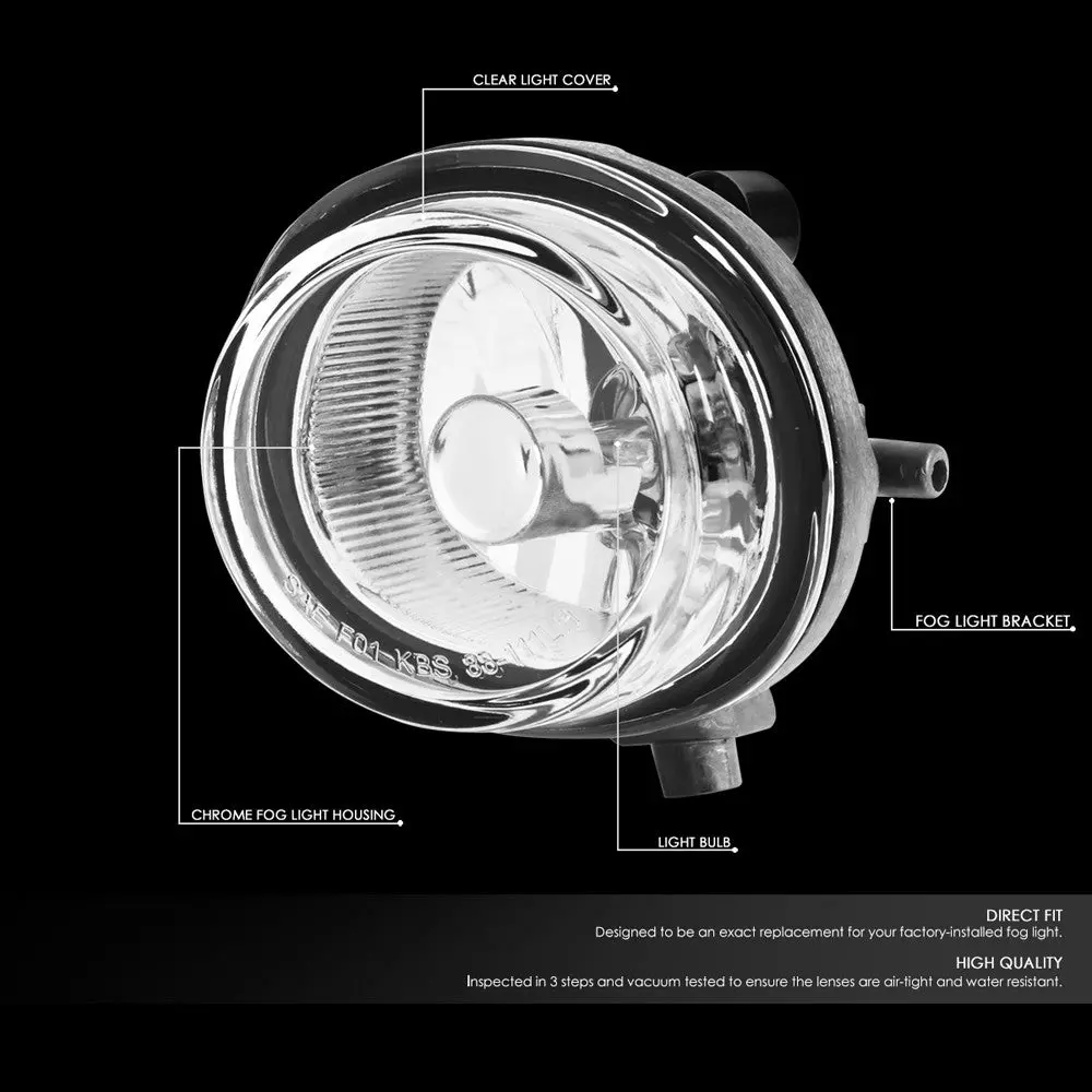 Front Bumper Replace Left/Right Halogen Fog Light H11 Bulb For 04-06 Mazda Mpv 2