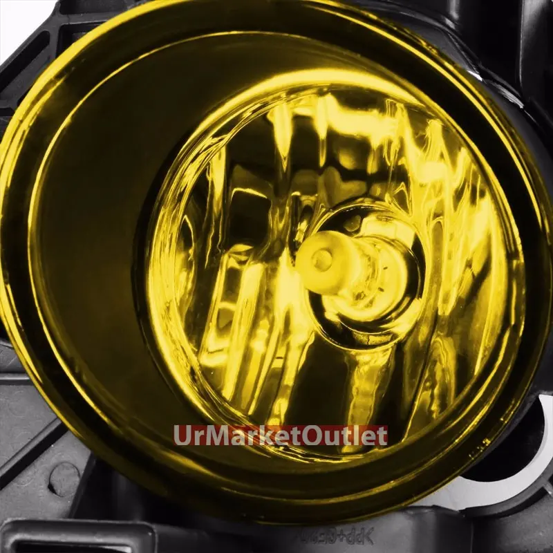 Yellow Lens Oe Front Bumper Fog Light Lamp For 07-09 Altima 4Dr Sedan L32a 1