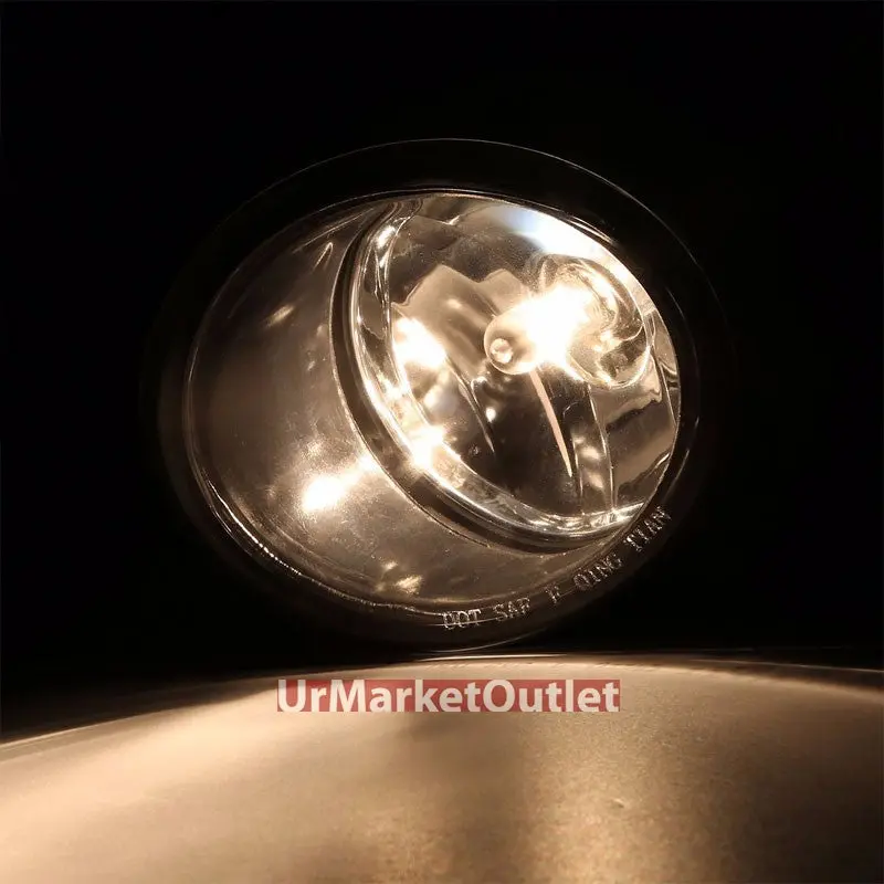 Clear Lens Oe Front Bumper Fog Light Lamp For 07-09 Altima 4Dr Sedan L32a 2