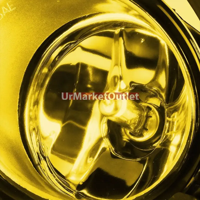 Yellow Amber Lens Oe Front Bumper Fog Light Lamp For 08-10 Altima D32 Coupe 1