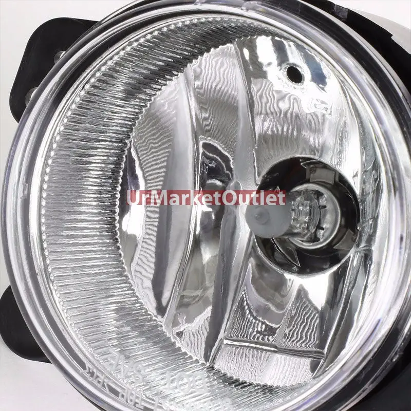 Clear Lens Oe Front Bumper Replacement Fog Light For Jeep 07-17 Wrangler Jk 1