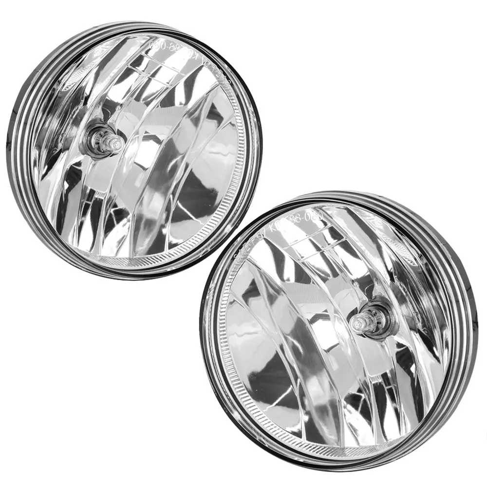 Front Bumper Replace Left/Right Halogen Fog Light For 07-14 Sierra 2500 Hd 1