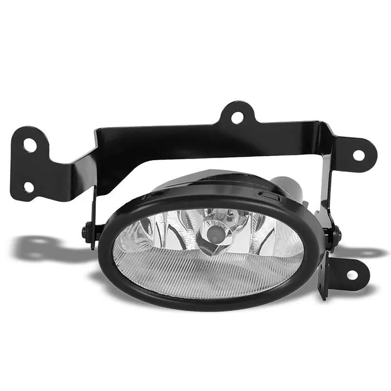 Front Left Side Fog Light Lamp Chrome/Clear For 01-03 Honda Civic 1.7L 1