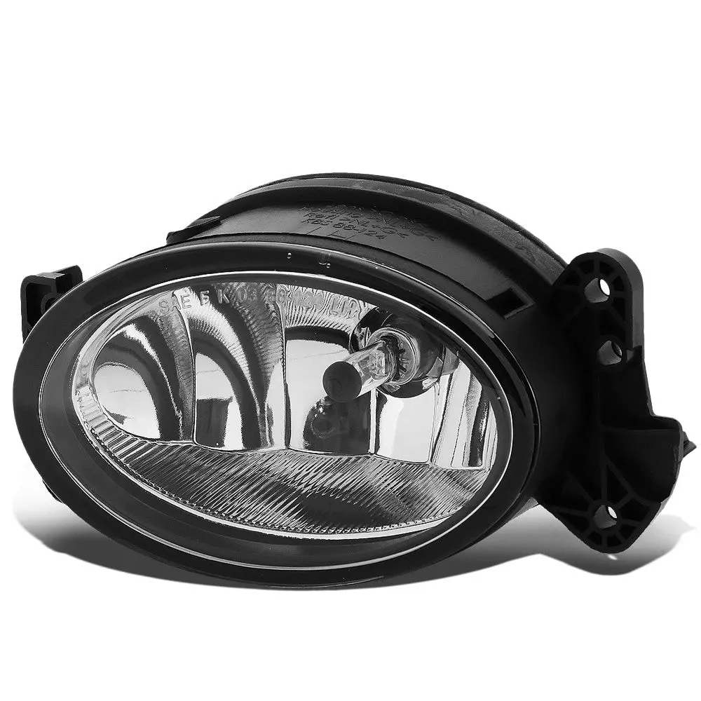 Front Bumper Replace Left Halogen Fog Light H11 Bulb For 10-11 Benz C200 1