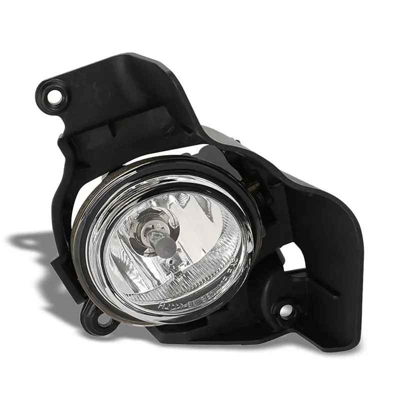 Front Right Side Fog Light Lamp Chrome/Clear For 11-14 Mazda 2 1.5L 1