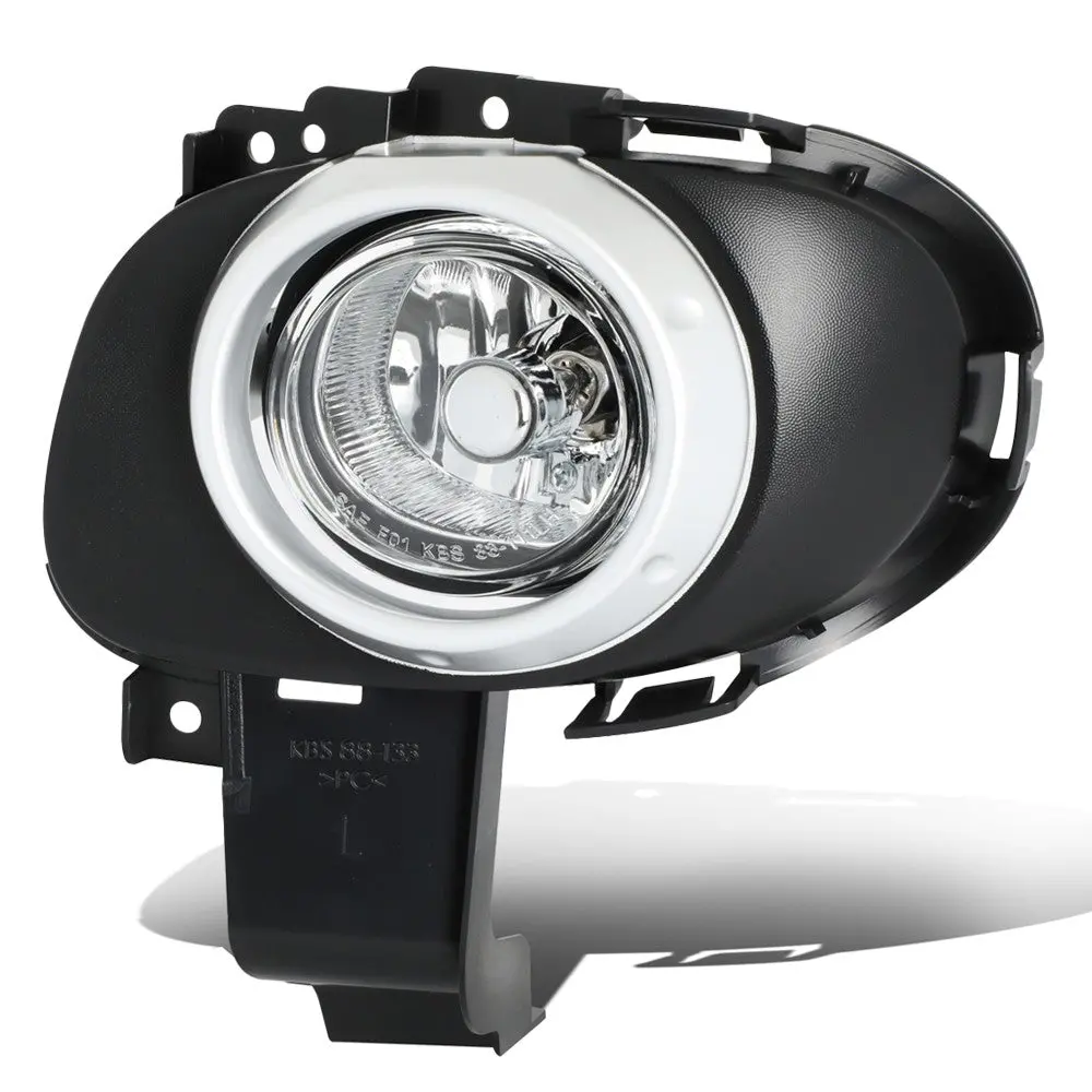Front Bumper Replace Left Halogen Fog Light H11 Bulb For 04-06 Mazda 3 1