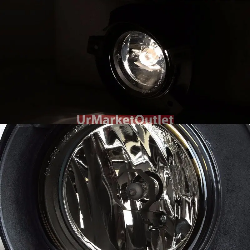 Smoke Lens Chrome Housing Front Fog Light/Lamp Kit For Ford 02-05 Explorer U152 1
