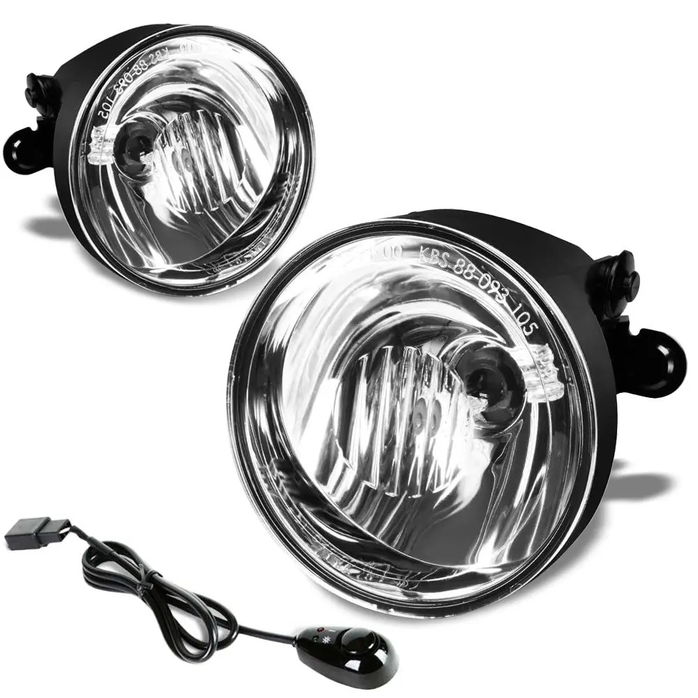 Clear Lens Oe Bumper Reflector Fog Light Lamp Kit For 01-06 Chevrolet Tahoe 1