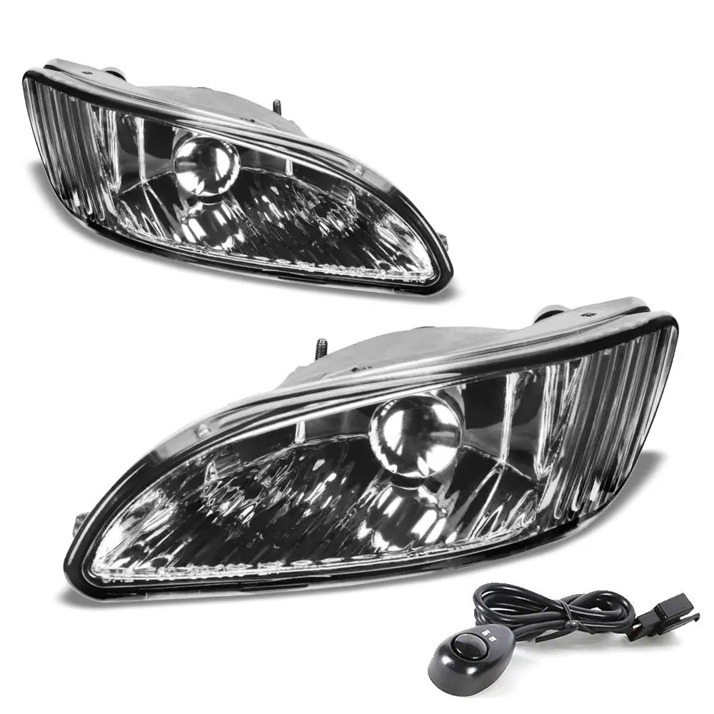 Clear Lens Oe Bumper Reflector Fog Light Lamp Kit For 04-06 Lexus Rx330 Xu30 1