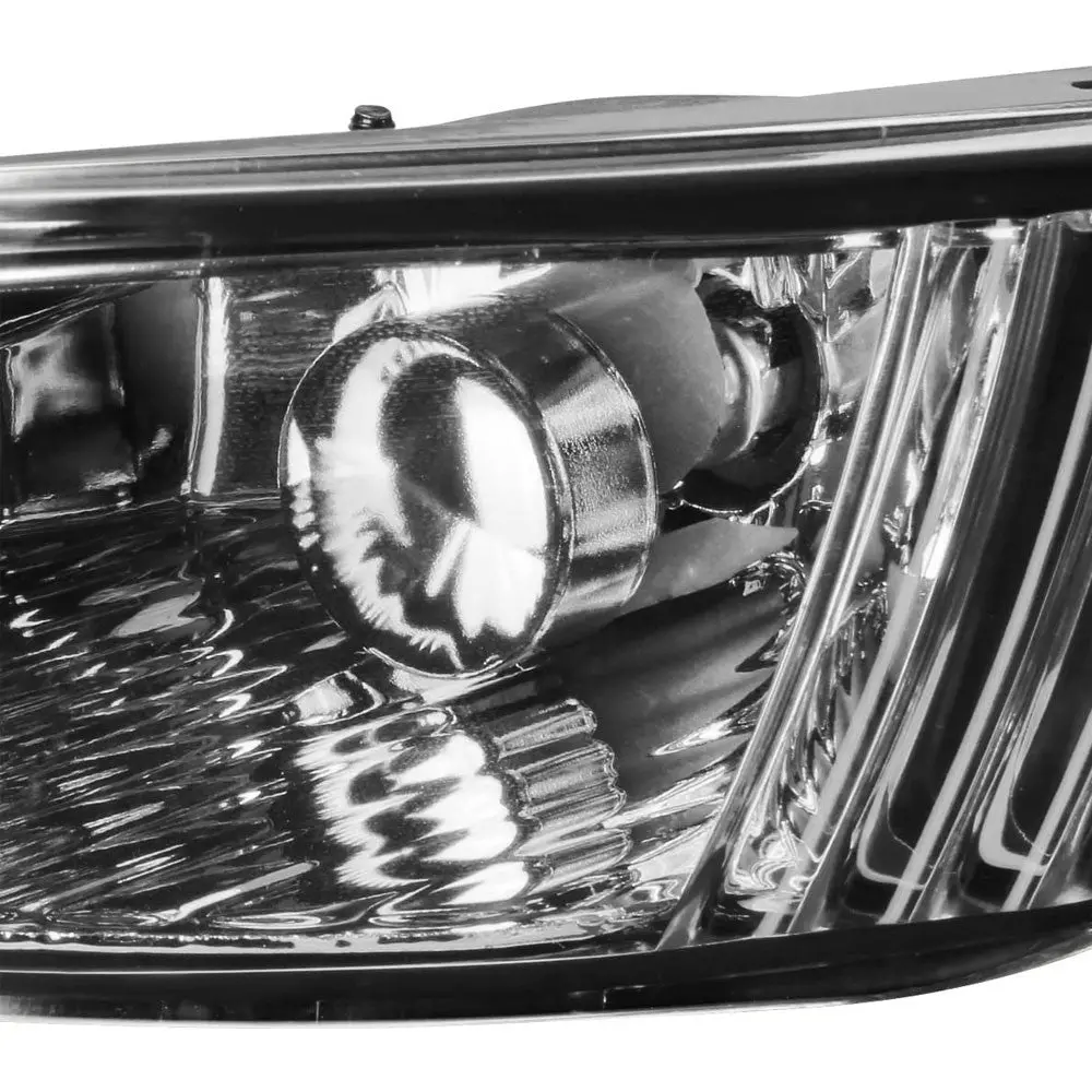 Clear Lens Oe Bumper Reflector Fog Light Lamp Kit For 04-06 Lexus Rx330 Xu30 2